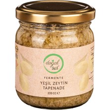Doğal Sos Dogal Sos Fermente Yeşil Zeytin Tapenade