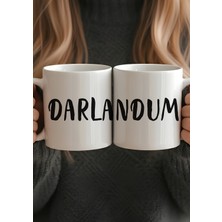 Grafiklas Darlandum Karadeniz Şivesi Kupa Bardak - Eğlenceli Yazılı Seramik Kupa Bardak Hediye