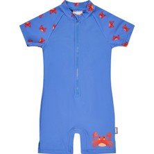 Sterntaler Yengeç Desenli Güneş Koruyuculu Tulum Mayo