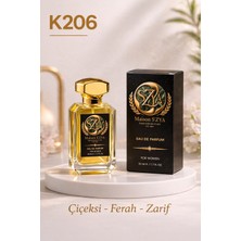 Maison S’zya K206 Kadın Parfüm 50 ml – Çiçeksi & Ferah – Uzun Kalıcı Eau De Parfum