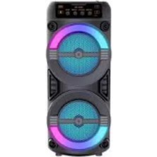 Kanonik Education Taşınabilir Bluetooth Hoparlör Rgb Işık Efektli Stereo Ses