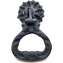 Kanonik Education Antika Tarz Dekoratif Pirinç Kalp Sarkaç Mobilya Kulbu - 25 Mm, Oksit