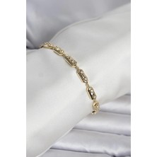 Sb Shopping Pirinç Gold Renk Kutup Yıldızı Işleme Kadın Bileklik