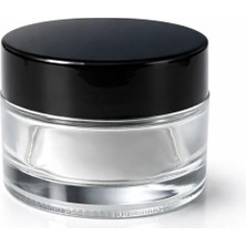 Makrobay 10 Adet 50 ml Lüks Cam Krem Kavanozu - Sızdırmaz Kapaklı Boş Kozmetik, Merhem ve Kutusu Seti