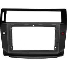 Maitech CRC1541119 Citroen C4 Siyah Çerçeve 2004-2010 Model Multimedya Teyp Çerçevesi