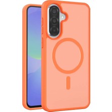 SiHako Galaxy A57 5g Jota Magsafe Kapak - Turuncu