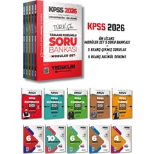 Yediiklim Yayınları 2026 Kpss Ön Lisans Ortaöğretim Gygk Soru Bankası Modüler +5 Branş Çıkmış Sorular + 5 Branş Deneme