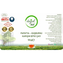 Doğal Sos Dogal Sos Papatya-Kuşburnu Karışım Bitki Çayı
