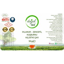 Doğal Sos Dogal Sos Ihlamur Zencefil Kuşburnu Kış Bitki Çayı
