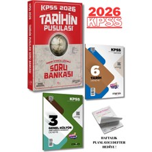 CBA Akademi Cba 2026 Kpss Tarihin Pusulası Soru Bankası Çözümlü - Ismail Adıgüzel ve 2 Fasikül Deneme
