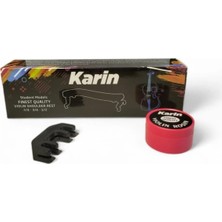 Karin RT01-ST Keman Aksesuar Seti (Yastık-Reçine-Susturucu) | 4/4 ve 3/4 Uyumlu Omuz Yastığı, Yüksek Tutuşlu Reçine ve Metal Susturucu