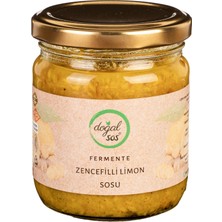Doğal Sos Dogal Sos Fermente Zencefilli Limon Sosu