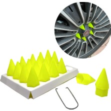 Sibelora Home Sivri Bijon Kapağı Sökme Aparatlı Fosfor Yeşil 17MM