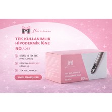 Sibelora Home 23G x 38MM Dolgu Kanülü Steril Uç 50 Adet 1 Kutu