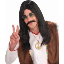 Najmaddin Uzun Barış Manço Peruğu ve Bıyığı -Com