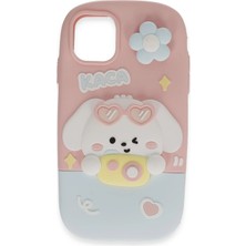 Mey İthalat Mey Ithalat®   iPhone 15 Pro Kılıf Poky Karakter Silikon Kapak - Desen 13