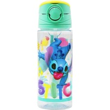 ÖZ OFİS Stitch Temalı Lisanslı 500ML Suluk - Koku Yapmaz - Tritan Matara - Kilitli Kapak