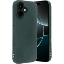 Mey İthalat Mey Ithalat®   iPhone 17 First Silikon - Koyu Yeşil