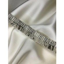 Ezel-In Tekstil Aksesuarları, Dekoratif Simli Saçak Şerit, 50 Metre ,KOD-P295B