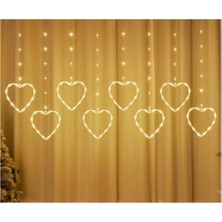 Najmaddin Kalpli Perde LED Işıklar, Sevgililer Günü Romantik LED Aydınlatma -Com