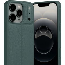 Mey İthalat Mey Ithalat®   iPhone 17 Pro Max Auto Focus Kapak - Koyu Yeşil