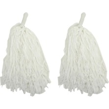 Najmaddin Beyaz Renk Gösteri Ponponu -Com