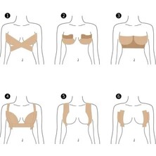 Najmaddin Göğüs Dikleştirme Bandı S Beden 2.5 Cm. -Com