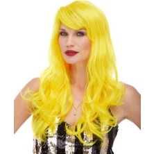 Najmaddin Sarı Renk Parti Peruğu -Com