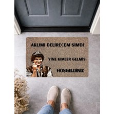 Bert Prens Konseptli Kapı Önü Paspası 70X45 Dijital Baskılı Kaydırmaz Pvc