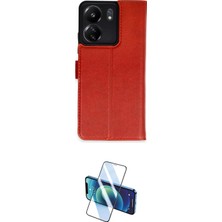 TKÇ Ieg™ Redmi 13C Kılıf Siluet Işık Serisi - Siyah 3D Antistatik Seramik Nano Ekran Koruyucu