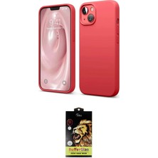 TKÇ Ieg™ Iphone 14 Kılıf Kozmos Yansıma Özel Seri - Siyah Buffer Cam Ekran Koruyucu