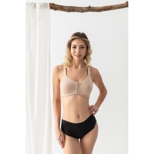 Amora Fancy Clothing Gallipoli 1061 Kadın Desteksiz Fermuarlı Sporcu Sütyen