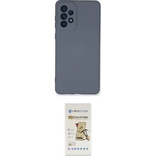 TKÇ Ieg™ Galaxy A33 5g Kılıf Ahenk Serisi - Siyah Mat Seramik Nano Ekran Koruyucu