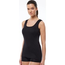 Amora Fancy Clothing Star 711 Ribana Kalın Askılı Bayan Atlet