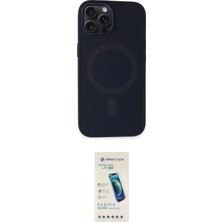 TKÇ Ieg™ Iphone 15 Pro Max Kılıf Kutup Serisi - Şeffaf Pasifik Cam Ekran Koruyucu