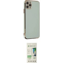 TKÇ Ieg™ Iphone 11 Pro Max Kılıf Yankı Serisi - Siyah 20D Premium Cam Ekran Koruyucu