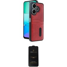 TKÇ Ieg™ Redmi 13 4g Kılıf Yörünge Işık Serisi - Siyah 6d Antistatik Mat Seramik Hayalet Nano E