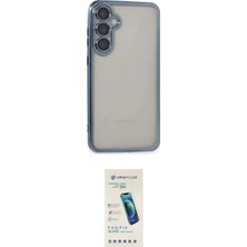 TKÇ Ieg™ Galaxy S23 Fe Kılıf Vadi Minimal - Şeffaf Pasifik Cam Ekran Koruyucu