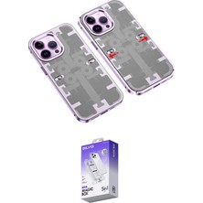 TKÇ Ieg™ Iphone 13 Pro Max Kılıf Ufuk Doku Prime - Siyah Bilvis 5in1 3D Magic Cam Ekran Koruyucu