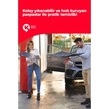 Opel Combo 2019 Sonrası Panelvan Uyumlu 3D Özel Kesim Koku Yapmaz Su Geçirmez Havuzlu Eva Oto Paspas - Siyah