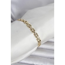 Kuşkaya Ticaret Xuping Zincir Model Gold Renk Kadın Bileklik