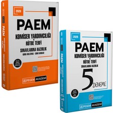 Pegem Akademi Yayıncılık 2026 Paem Komiser Yardımcılığı ve Rütbe Terfi Sınavı Konu Anlatımlı Soru ve Deneme Sınavı Seti
