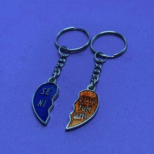 Begondio Unisex Özel Tasarım Figürlü Anahtarlık