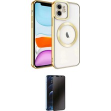Toyigoo Ieg™ Iphone 11 Kılıf Nova Işık Özel Seri - Siyah 3D Antistatik Hayalet Cam Ekran Koruyucu