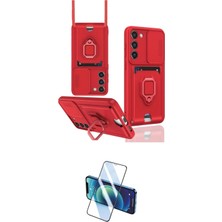 Toyigoo Ieg™ Galaxy S24 Plus Kılıf Vadi Form Prime - Siyah 3D Antistatik Cam Ekran Koruyucu