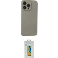 Toyigoo Ieg™ Iphone 15 Pro Max Kılıf Ahenk Serisi - Siyah Polymer Nano Ekran Koruyucu