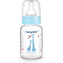 Hanymish Cam Biberon 125 ml 0-6 Ay - Mavi