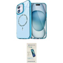 Toyigoo Ieg™ Iphone 12 Kılıf Kıvılcım Form Prime - Şeffaf Pasifik Cam Ekran Koruyucu