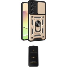 Toyigoo Ieg™ Galaxy A05S Kılıf Ahenk Klasik - Siyah 6d Antistatik Mat Seramik Hayalet Nano Ekran Koruyuc