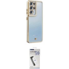 Toyigoo Ieg™ Galaxy S21 Ultra Kılıf Çekirdek Klasik Serisi - Şeffaf Uv Polymer Nano Ekran Koruyucu